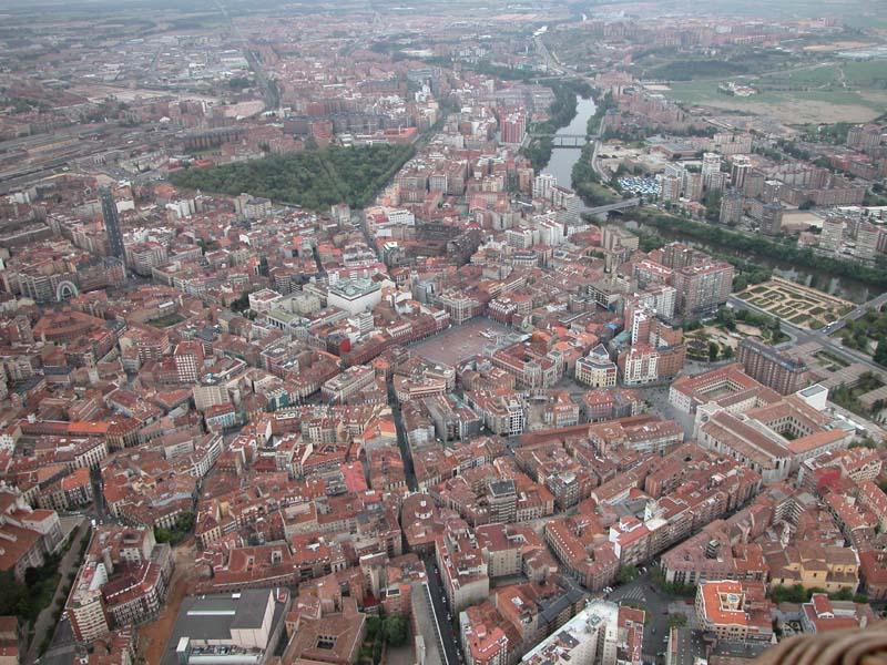 Valladolid desde el aire