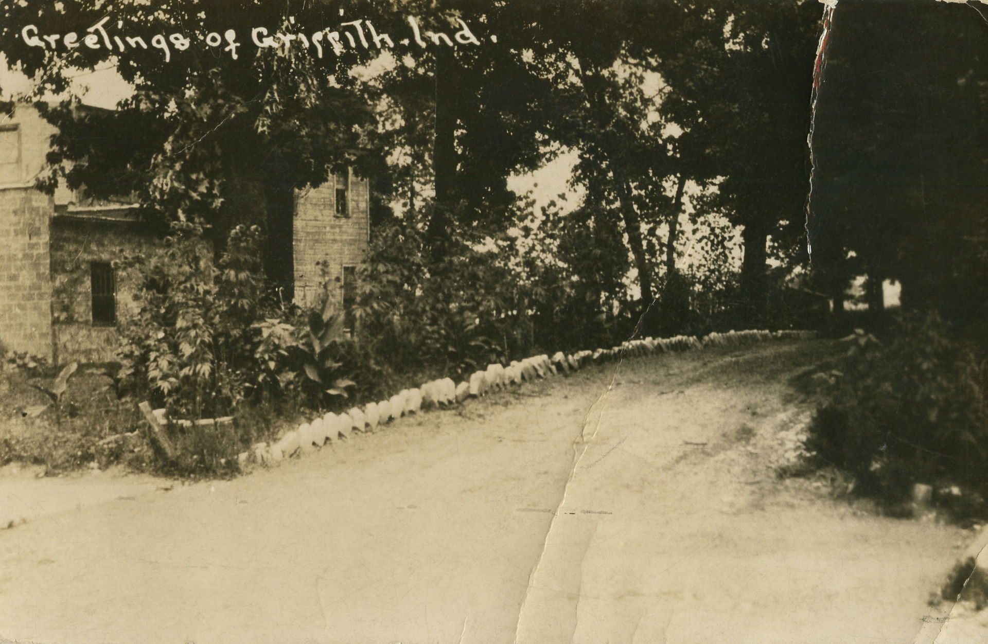 Greetings of Griffith Ind.
Date: Circa 1920
Source Type: Postca…