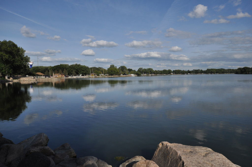 Lakeside Park Historic District, Lake View, Iowa.