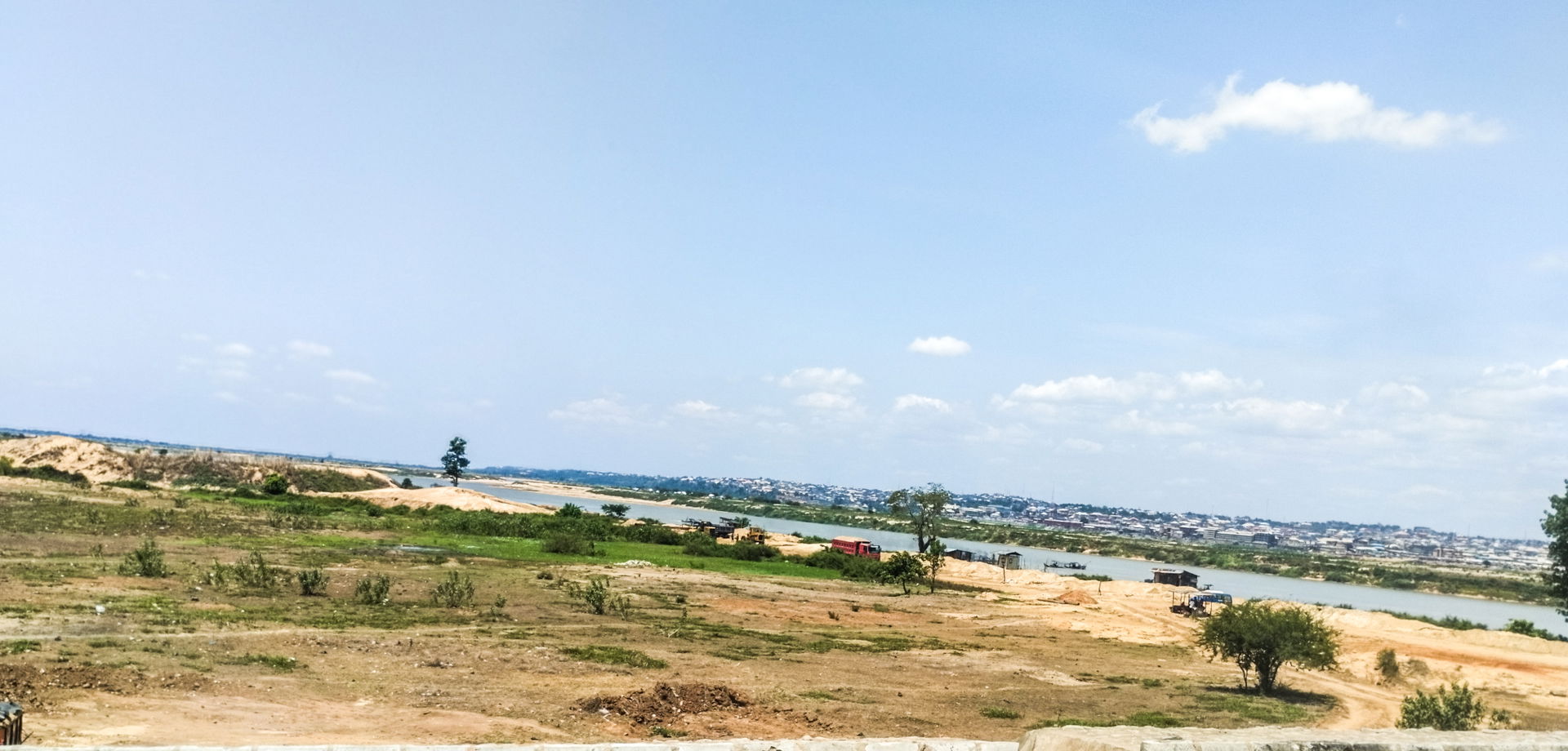 Onitsha town in Anambra state Nigeria.