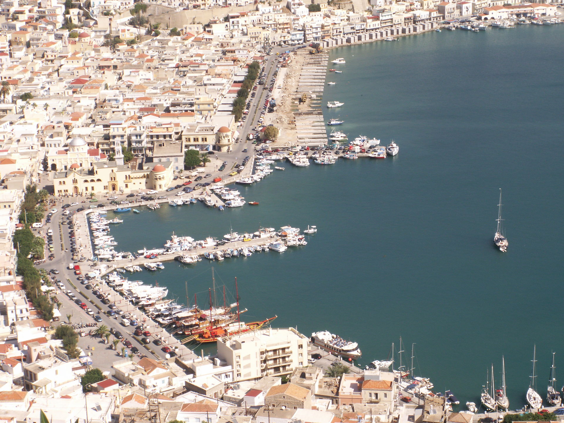 Pothia, Kalypnos, from above