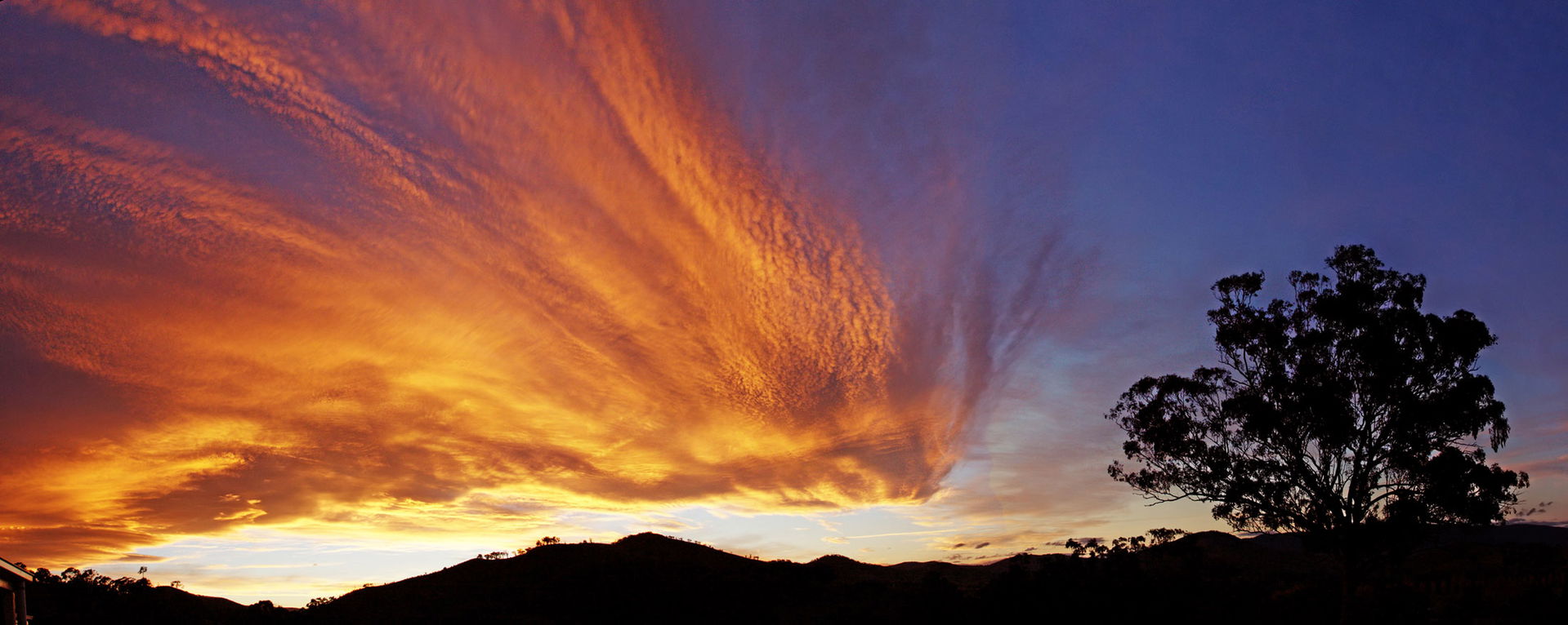 Sunset in Victoria, Australia, May 2006