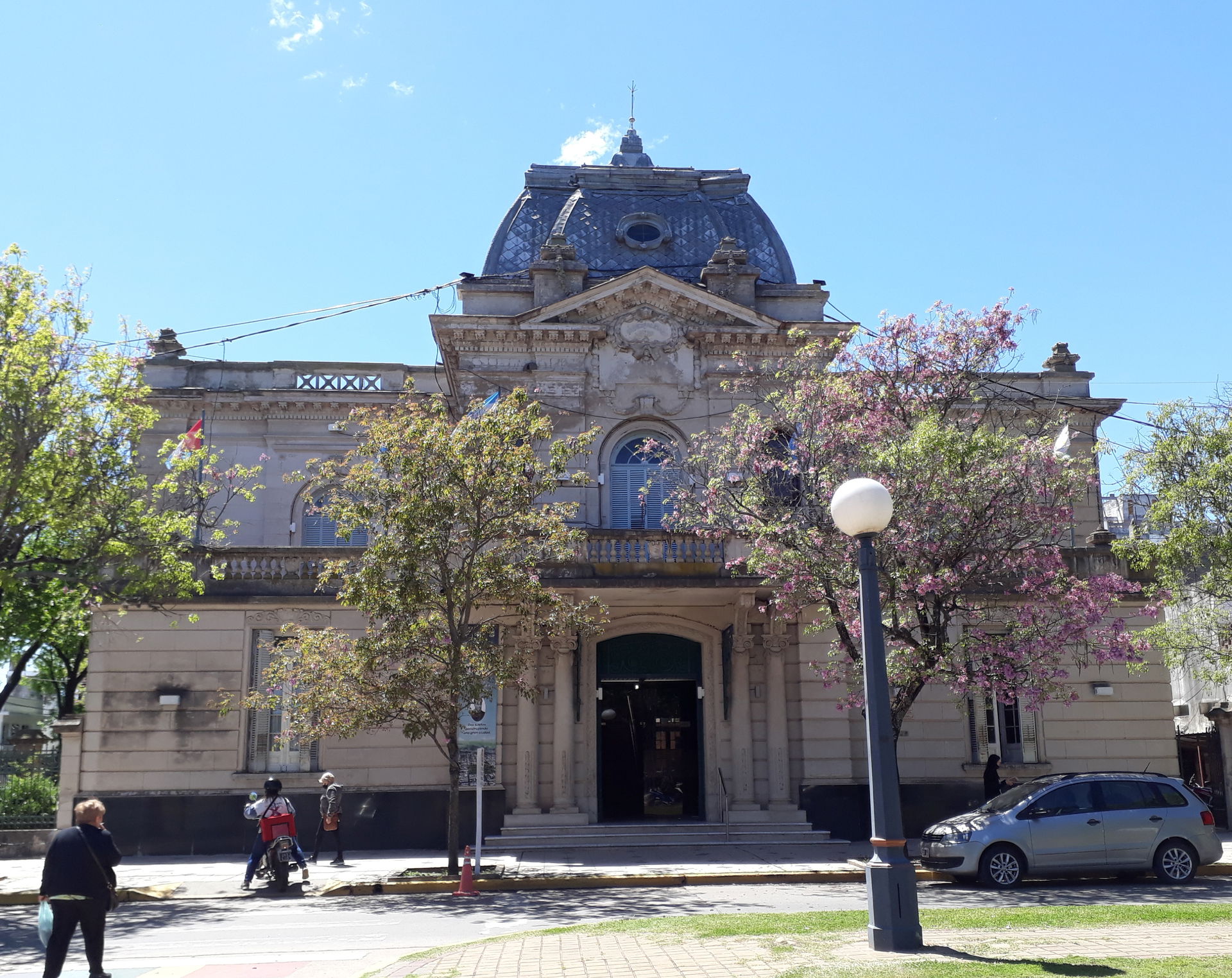 The building of the Municipal Palace of the City of Casilda in …