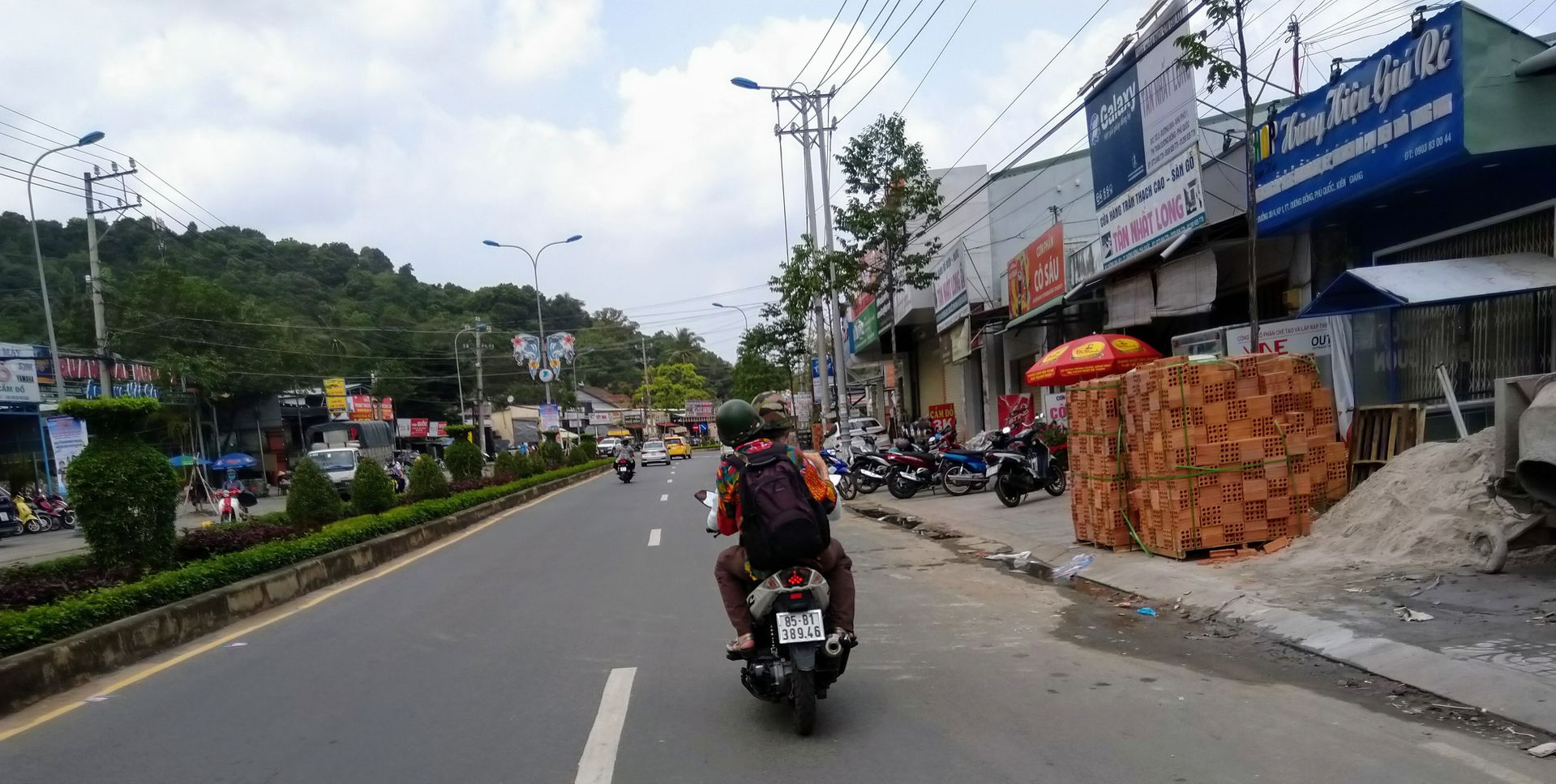 Street in Kiên Giang Province (Viet Nam)