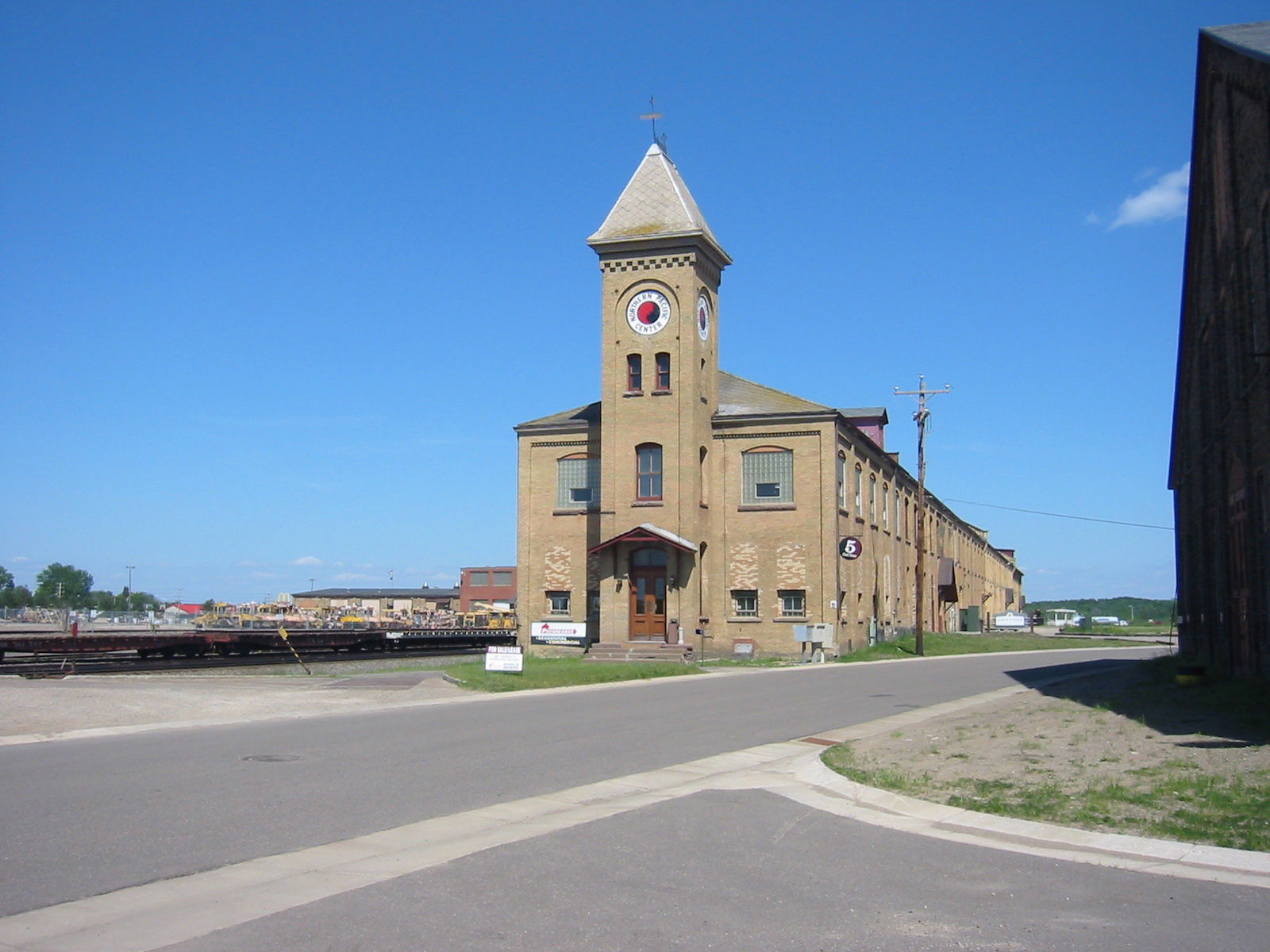 Northern Pacific Railroad Shops Historic District in Brainerd, …