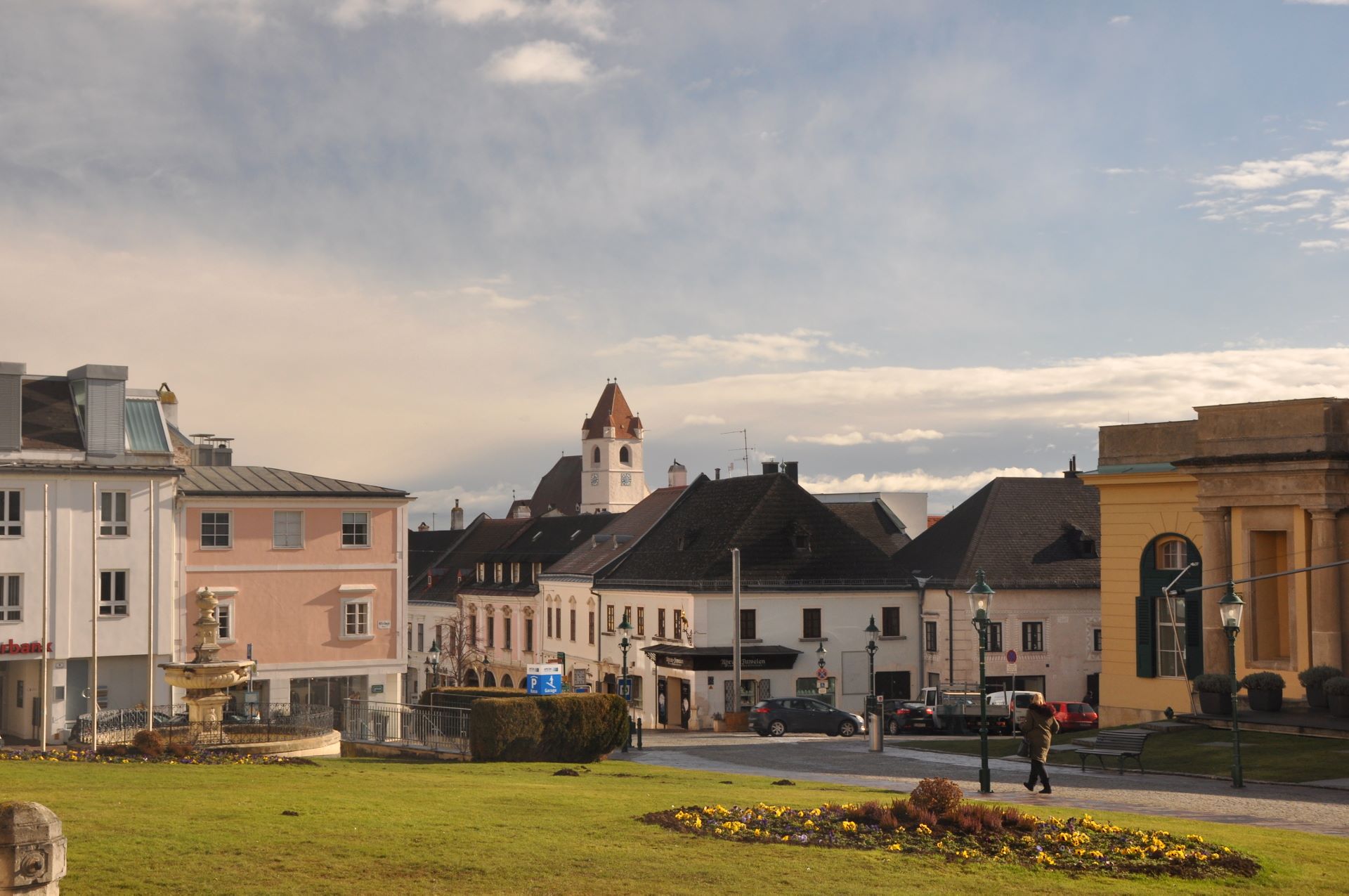 Eisenstadt, vor dem Schloss Esterhazy