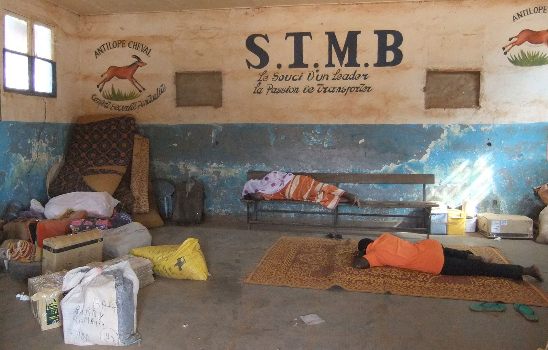 This is an image of "African people at work" from
