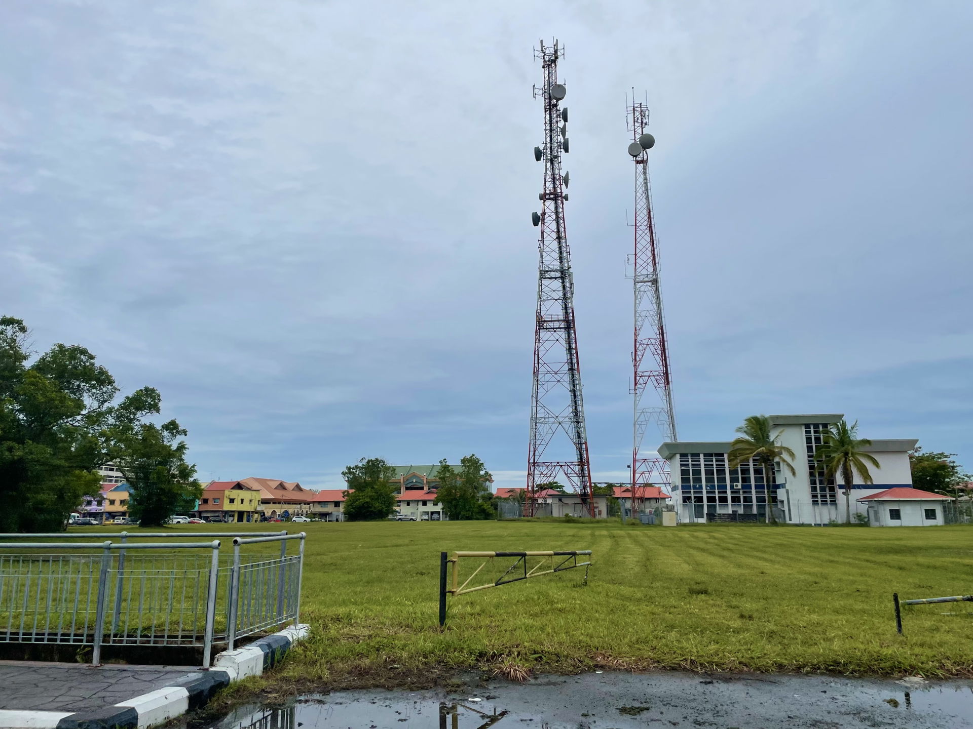 Radio Towers in Seria
