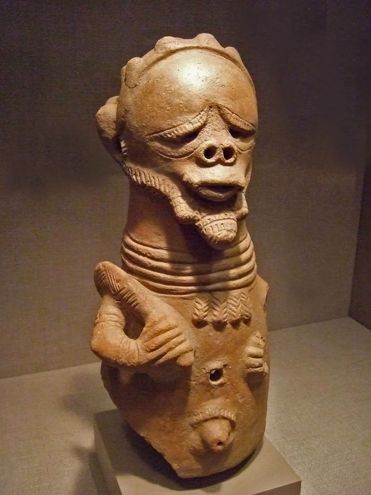 Fragment of a male figure Northwestern Nigeria Sokoto state 450…