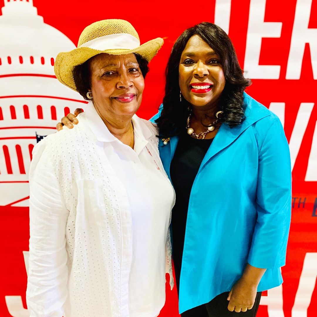 My mama, Nancy Sewell, beloved librarian, the first black City …
