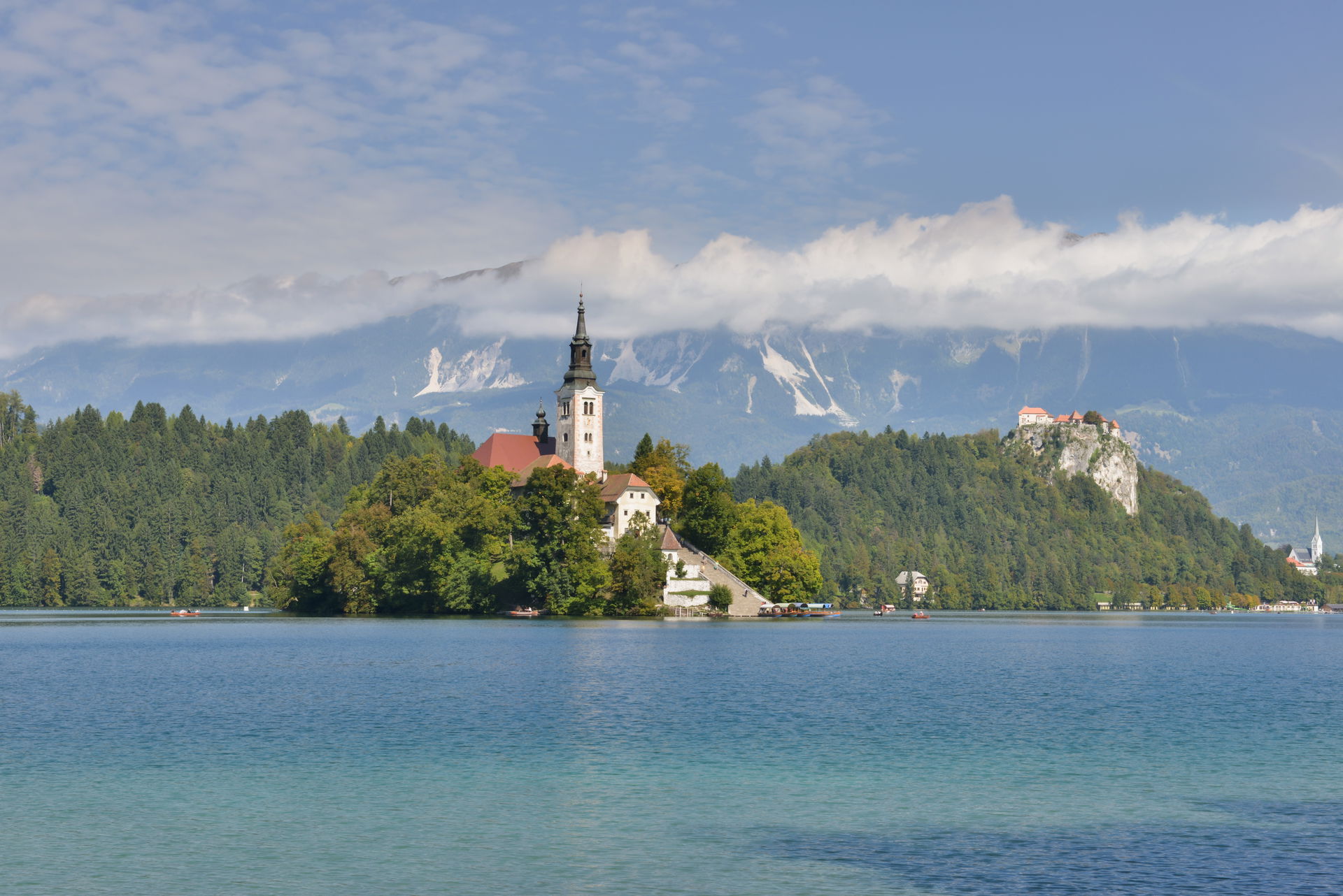 Assumption of Mary Church, Bled, Slovenia.