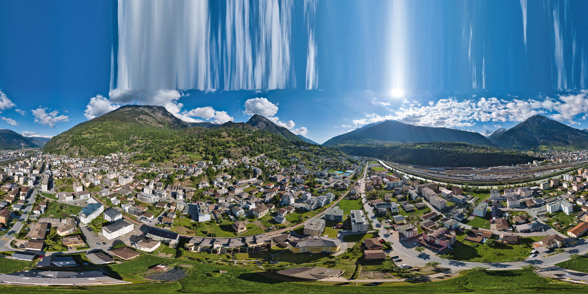 360 Grad Aufnahme Naters 2025