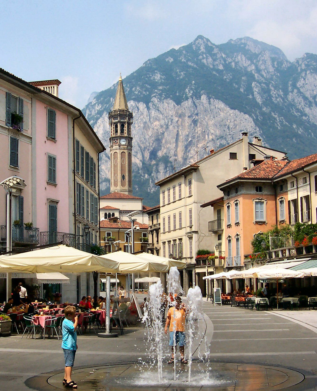 View of Grigna from XX september Square