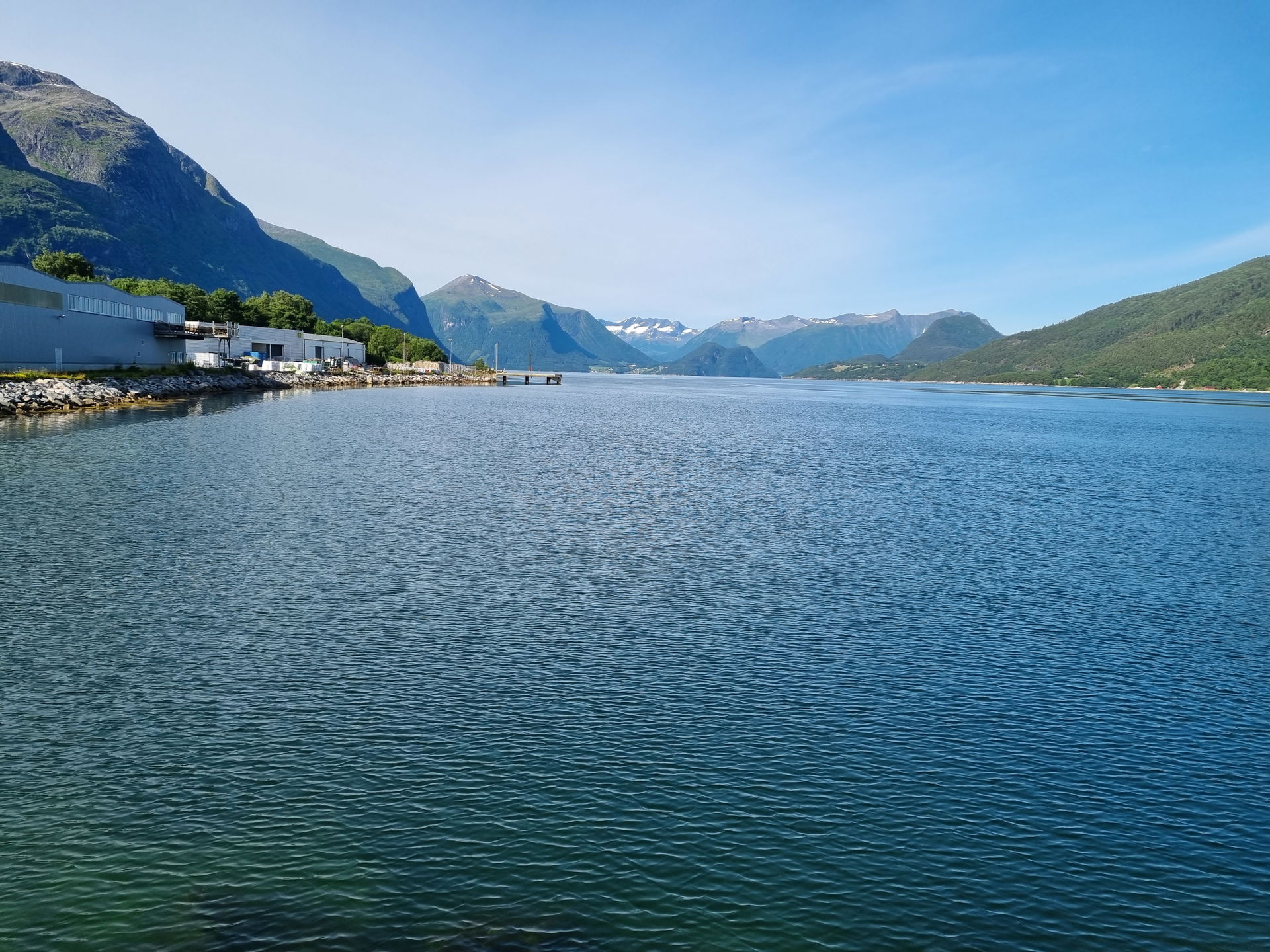 Andalsnes beach
