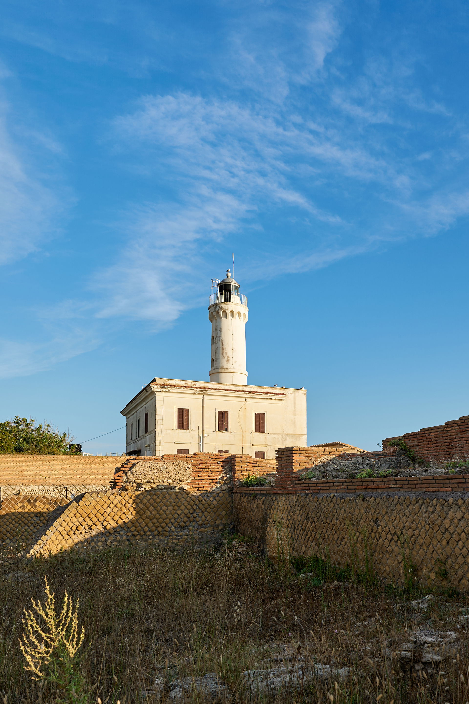 Anzio lighthouse in Rome, Italy