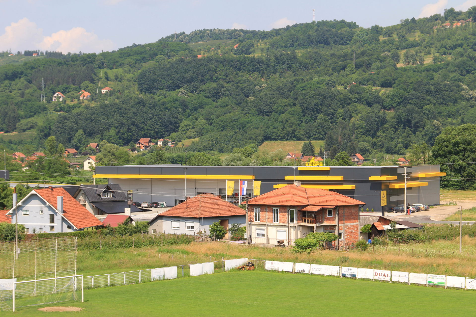 The town of Arilje (Serbia).