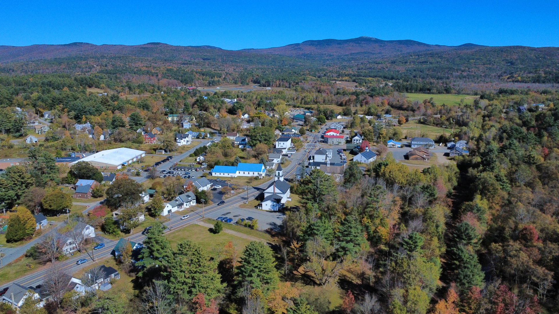 Canaan, NH, from the west