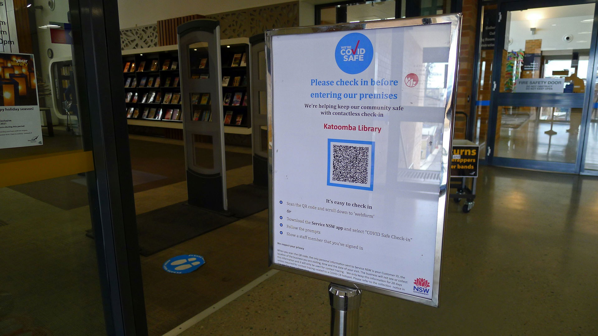 Notes: the effects of Covid-19 in the Blue Mountains, library o…