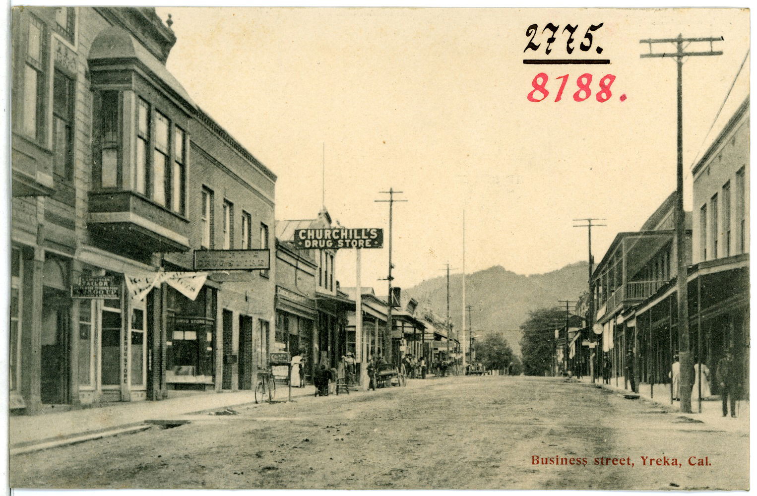 Yreka, Cal.; Business Street