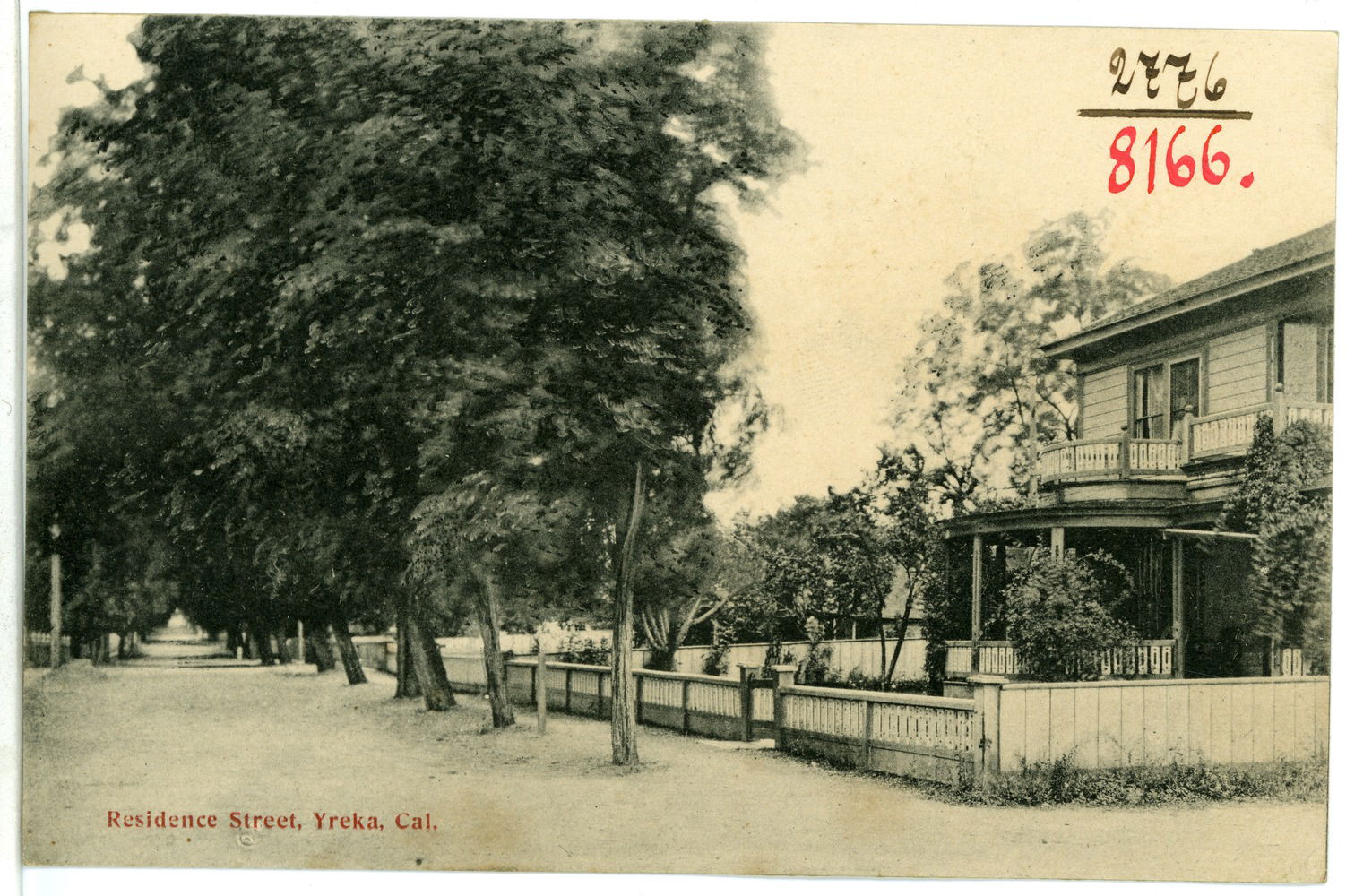 Yreka, Cal.; Residence Street