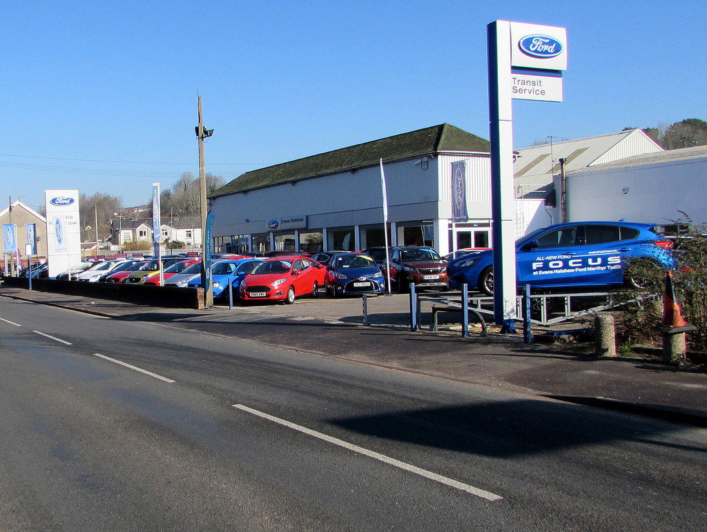 Ford dealership in Merthyr Tydfil
