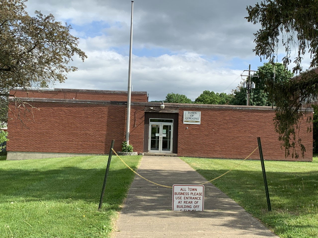 municipal offices of the town of corning, ny