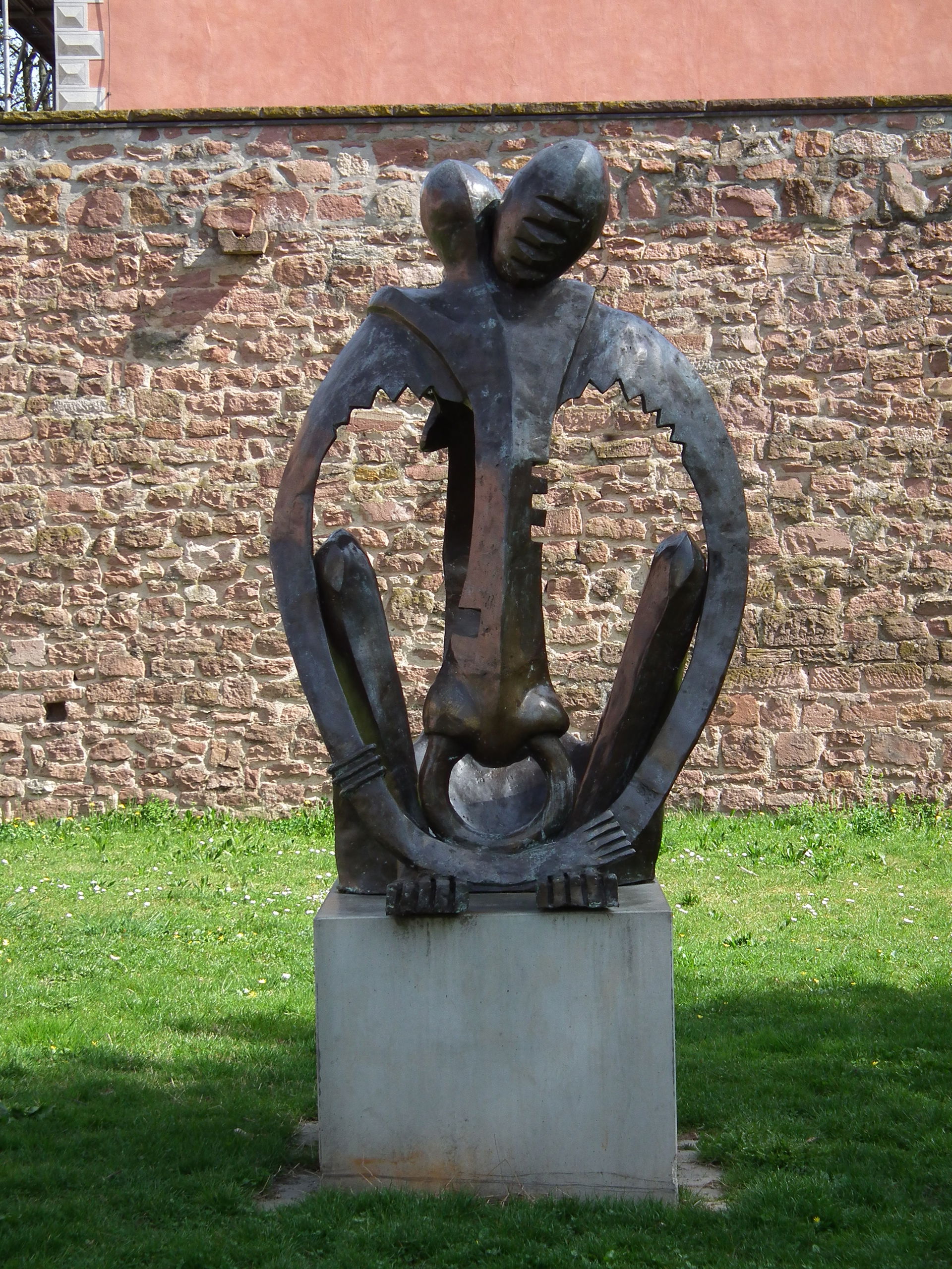"La Protéction" - Symbol der Partnerschaft Garango - Ladenburg …