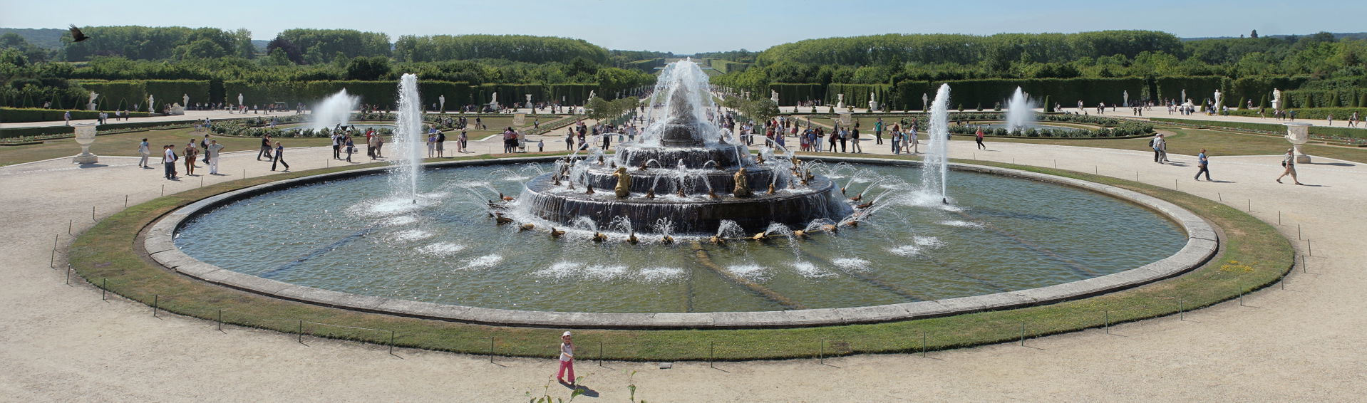 The Bassin de Latone, in the Gardens of Versailles.
