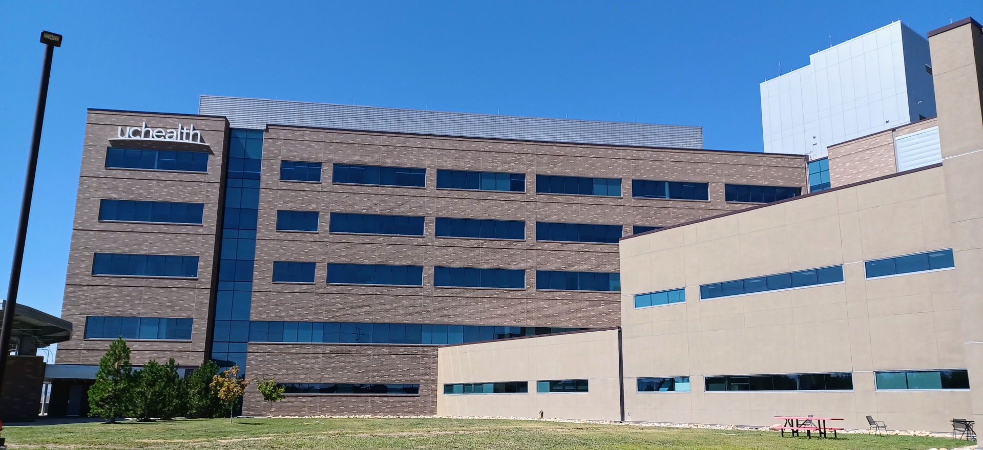 UCHealth Highlands Ranch Hospital, Highland Ranch, CO, east vie…