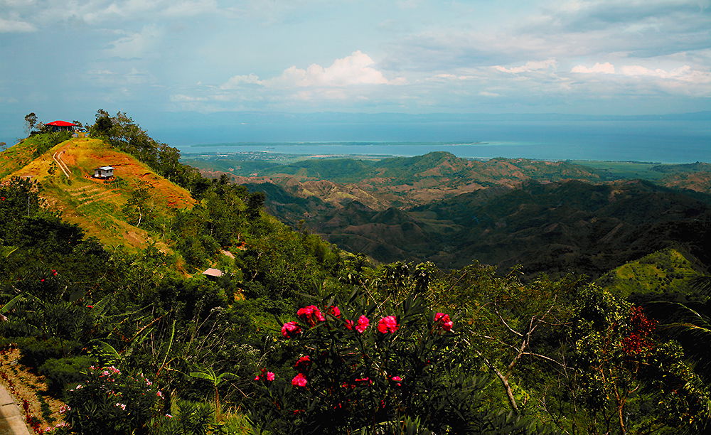 Coast of San Carlos City, Negros Occidental, Philippines, seen …