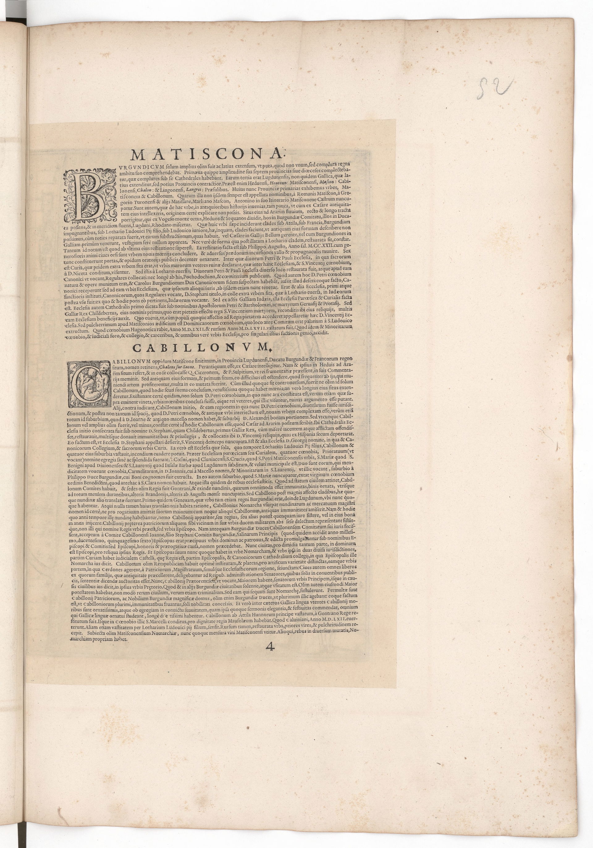 Sujet : Cartouches (ornement)
Mâcon -- 1580
Chalon-sur-Saône
Ré…