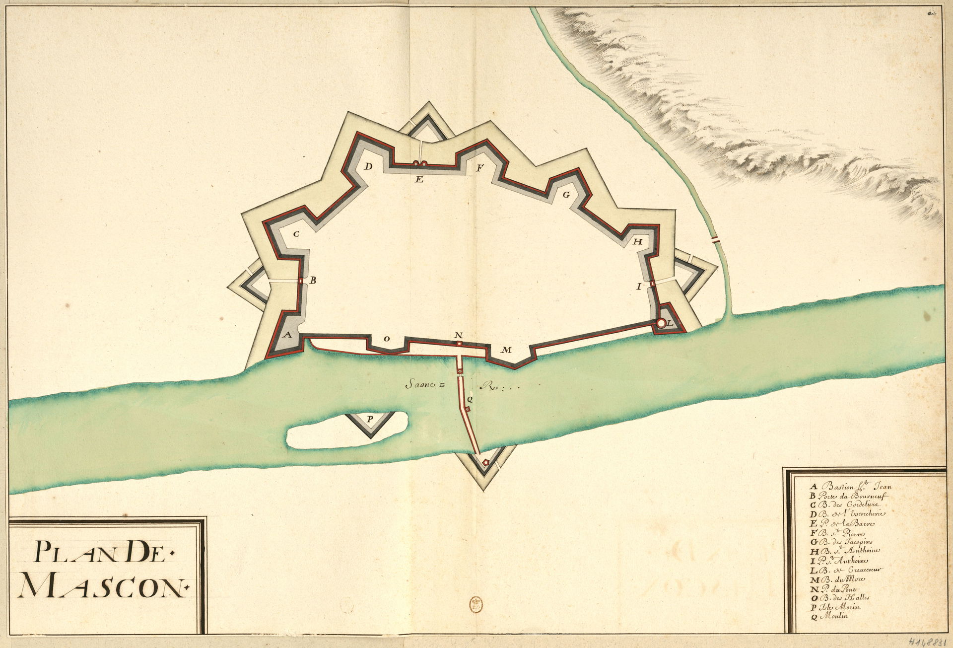 Sujet : Fortifications -- France -- 17e siècle
Mâcon (Saône-et-…