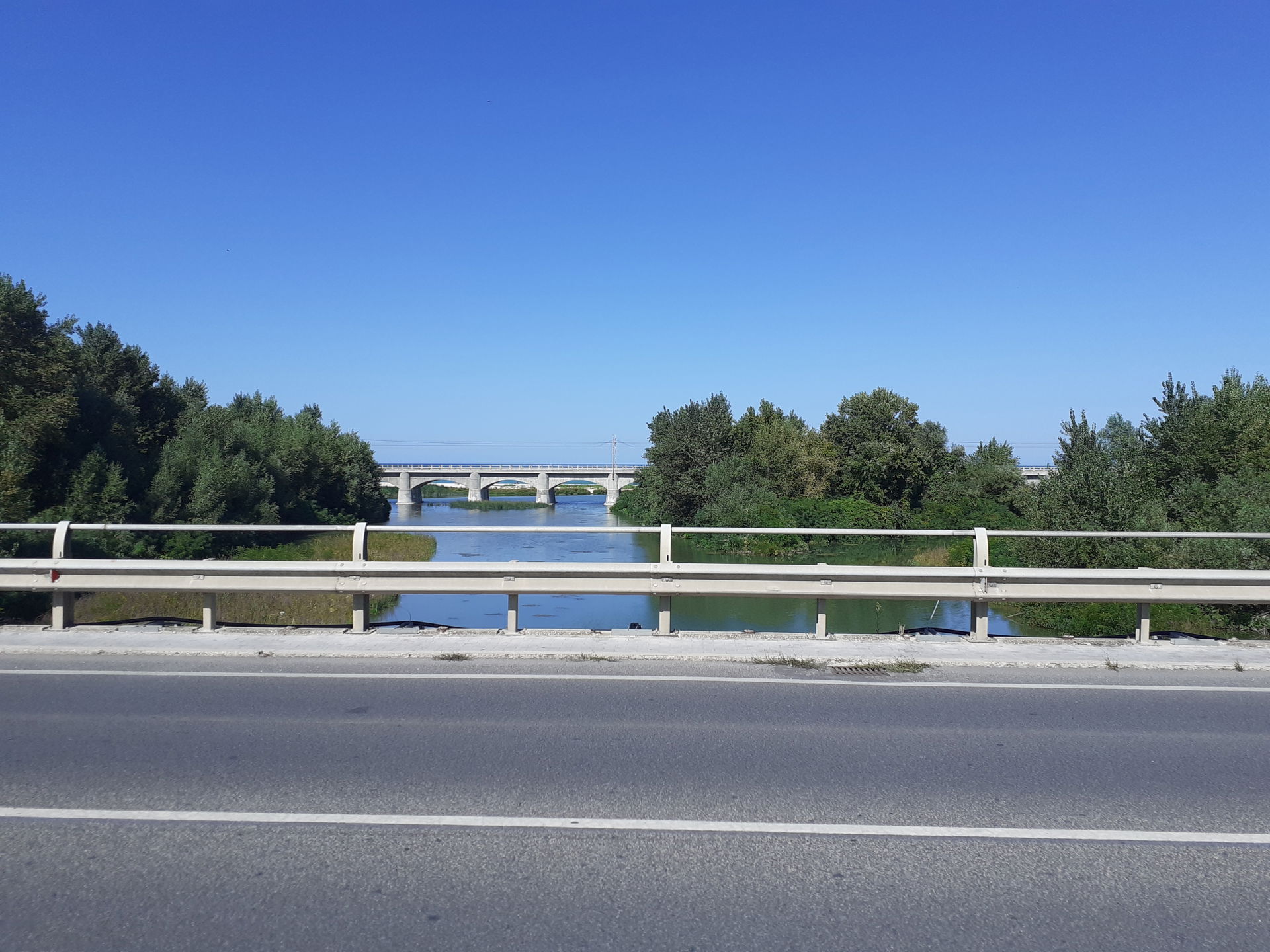 Fano, vista dal Ponte Metauro