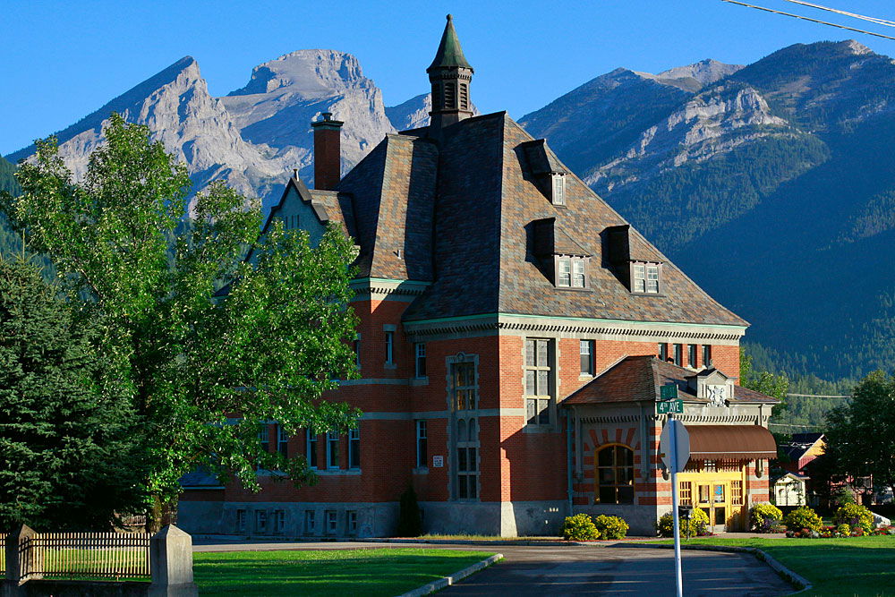 Courthouse in Fernie, British Columbia, Canada