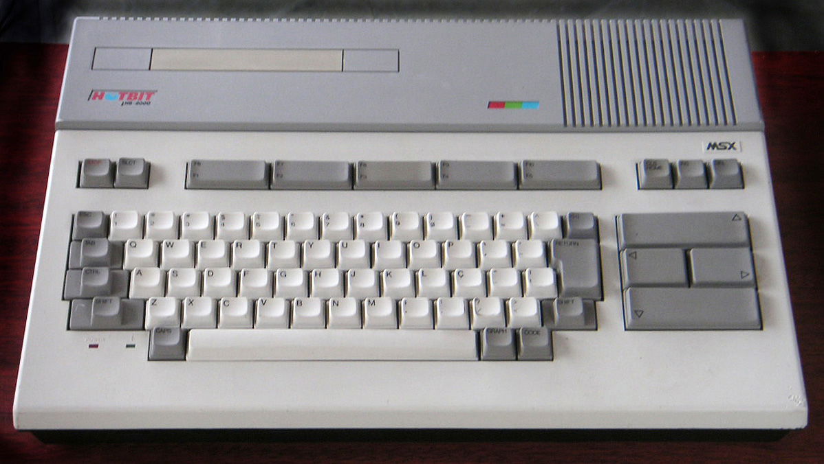Brazilian Z80 MSX computer from the 1980s.
