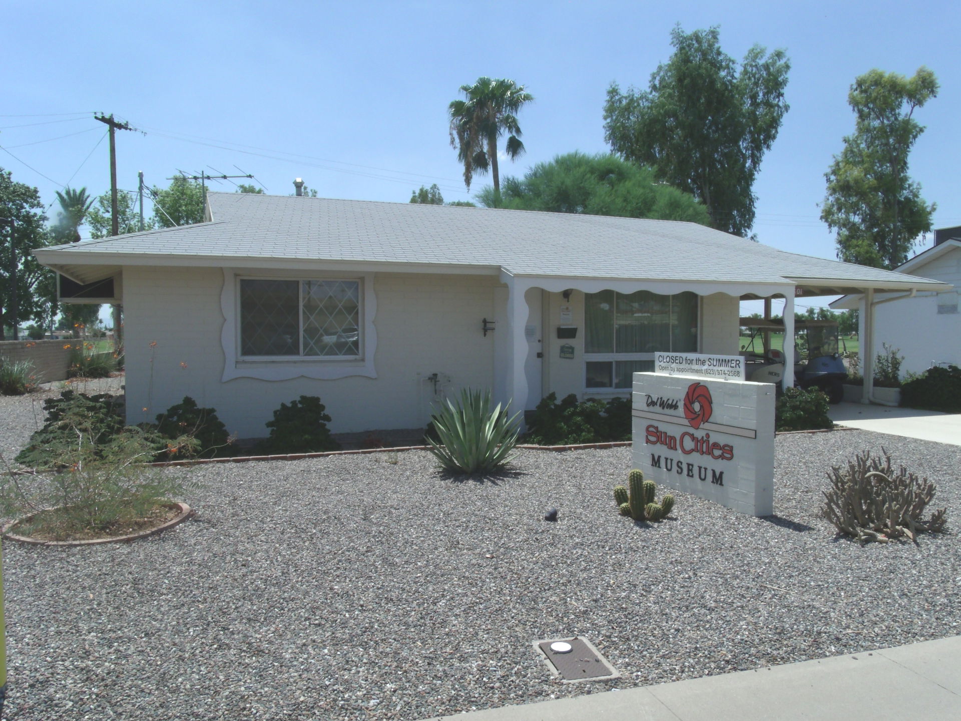 The Sun City DEVCO Model #1 a.k.a. “Del Webb Sun Cities Museum”…