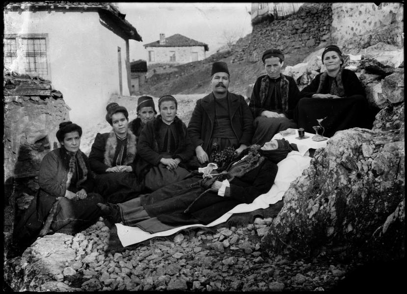 Kastoria. Photo taken during the funeral.