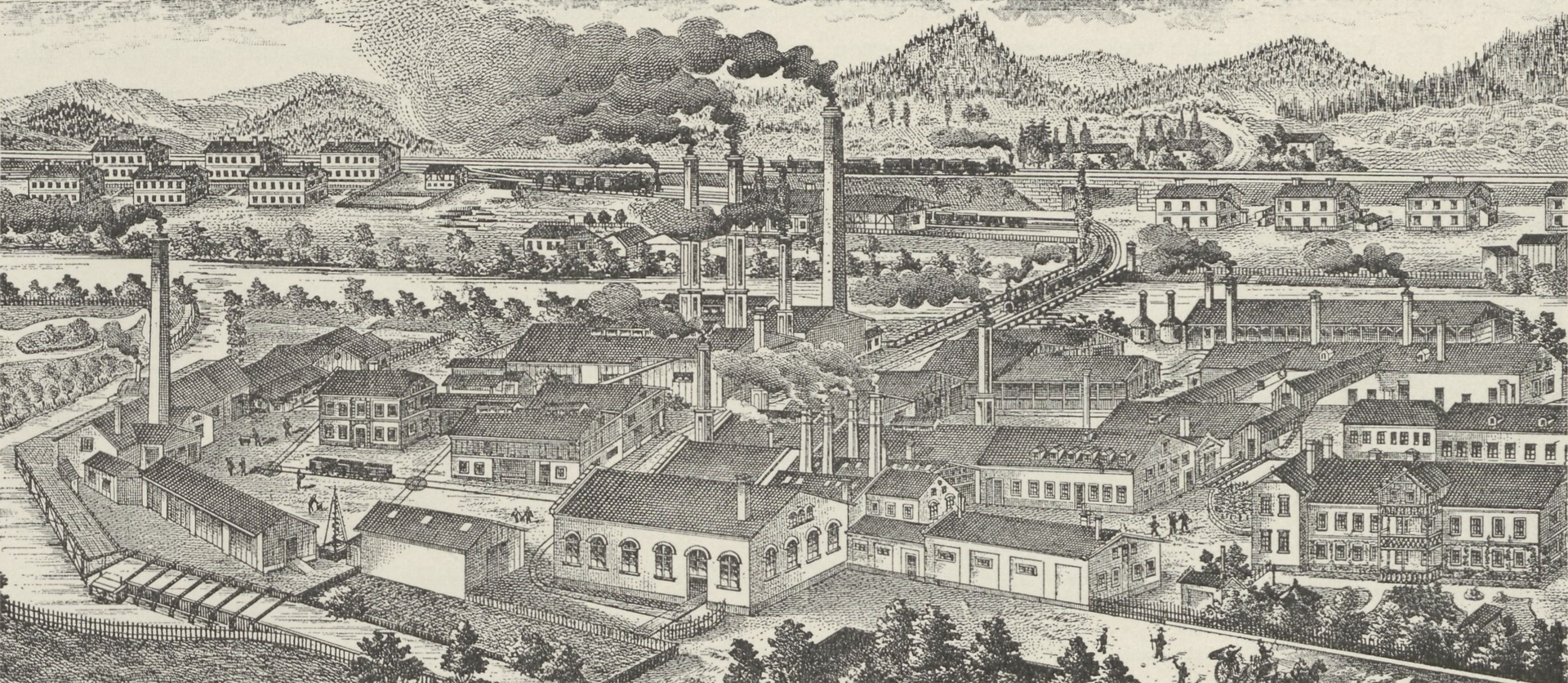 Bleckmann Steel Works, Mürzzuschlag (c. 1898)