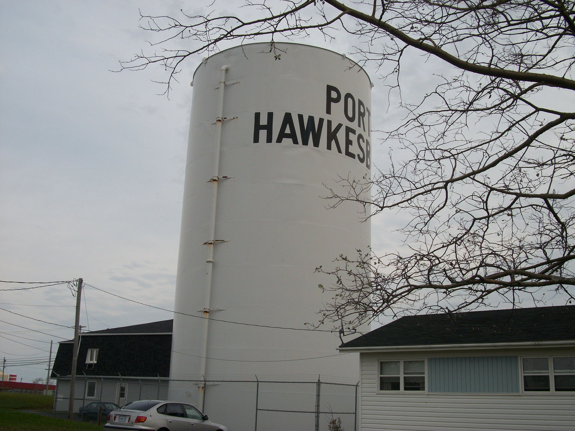 water tower in Port Hawkesbury