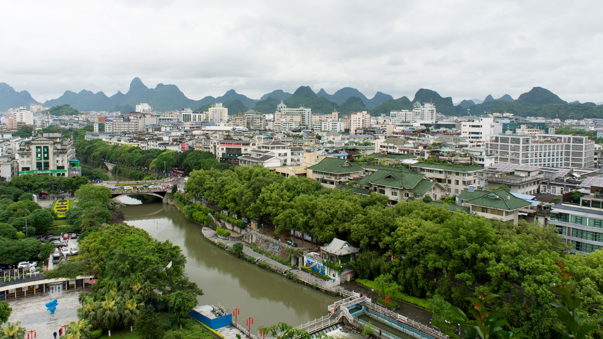 View of Guilin from Elephant Trunk Hill