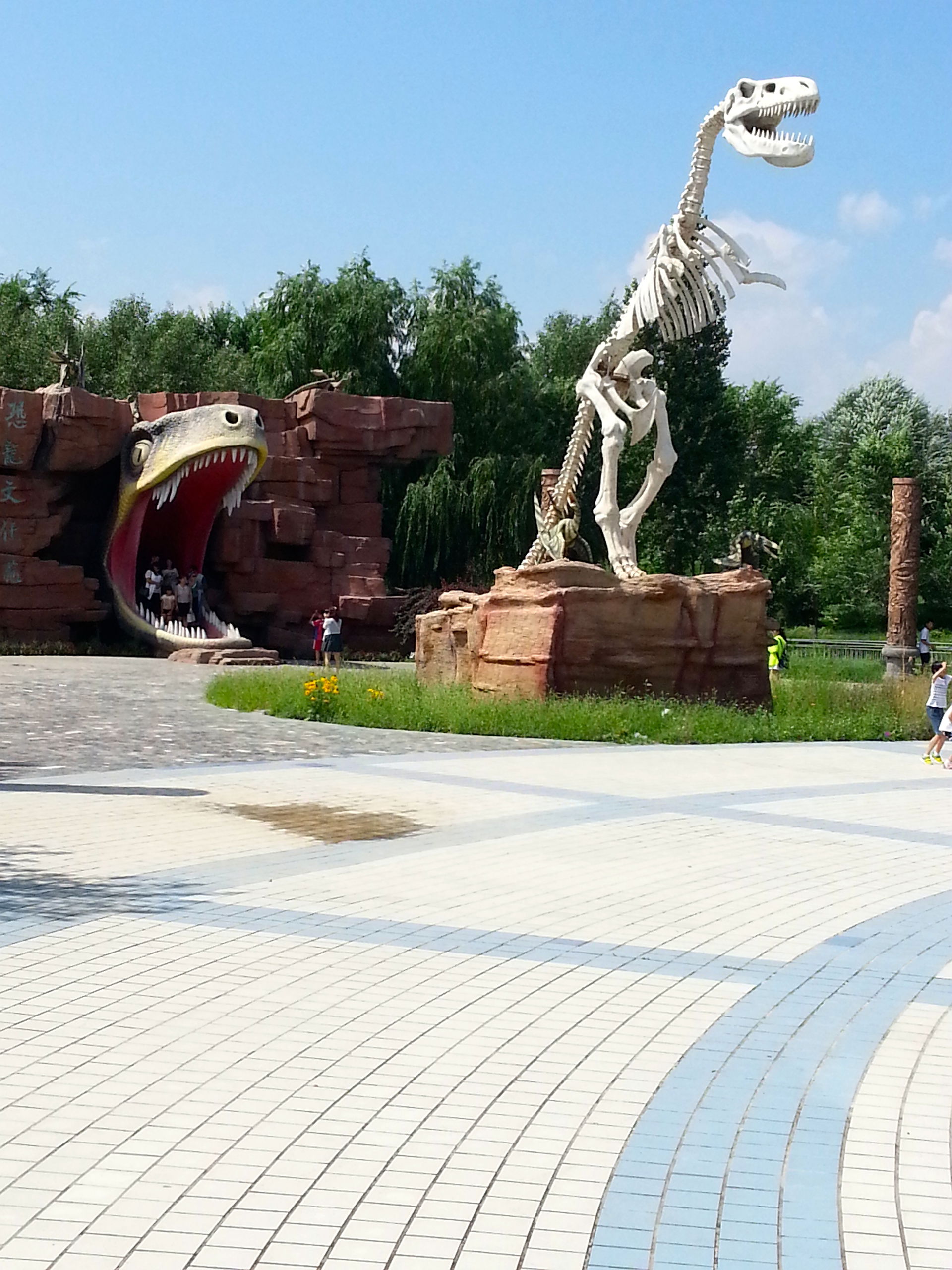 Dinosaur Culture Garden in Karamay, Urho-district