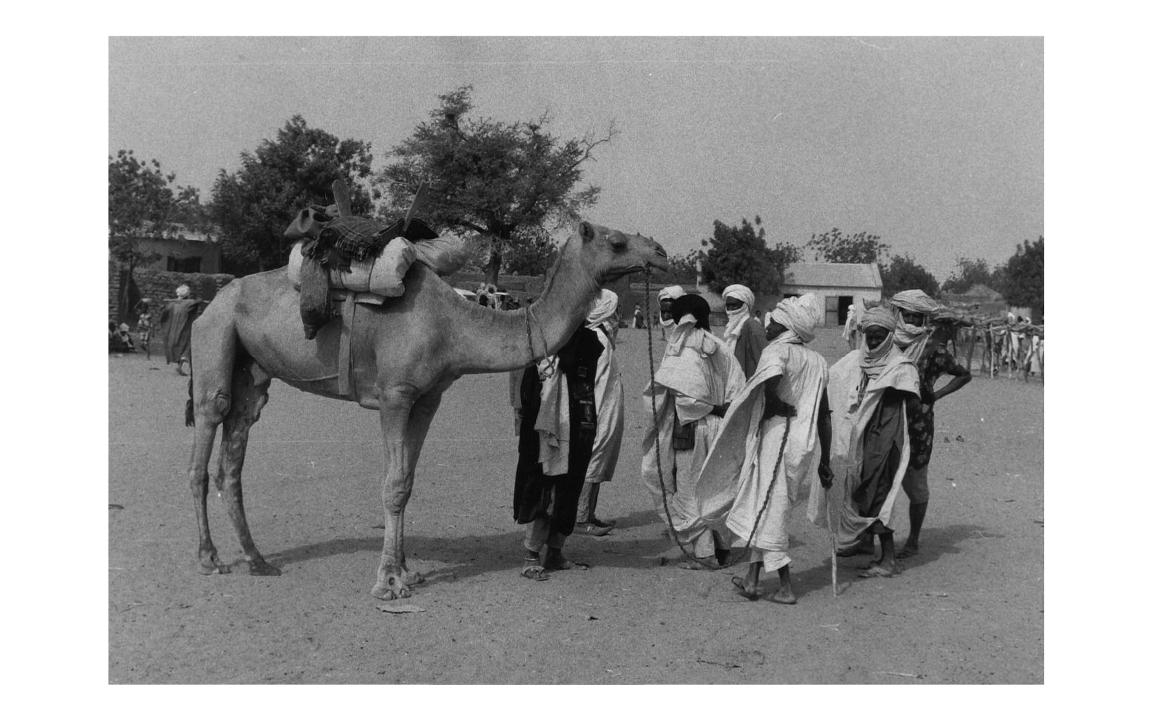 Merchants at the market in Gorom-Gorom.