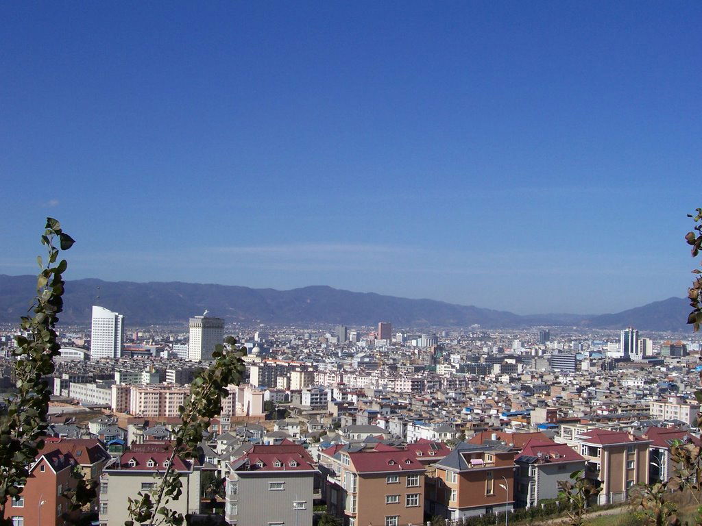 The view of Yuxi City, 2007