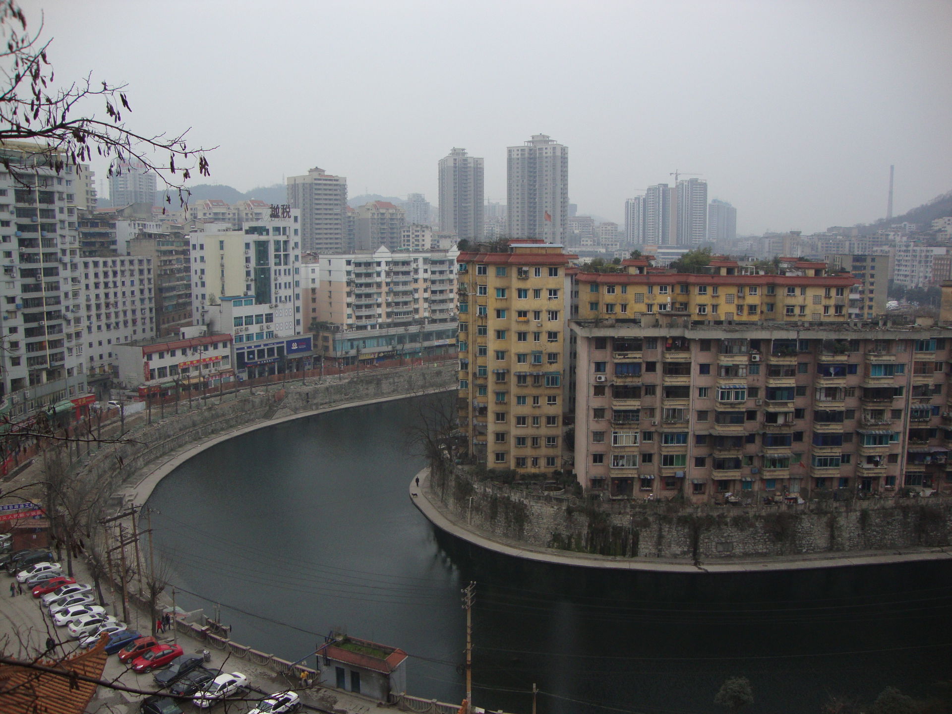 Zunyi skyline.