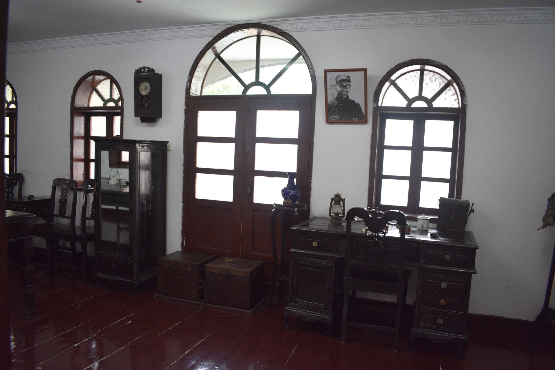 Photograph of Otto Braun (Li De)'s Quarters in the Zunyi Confer…