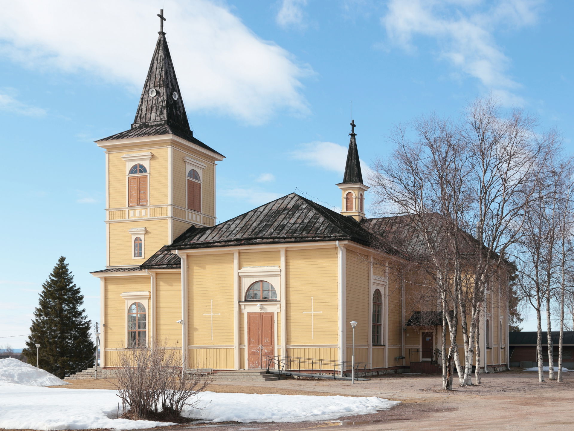 Church of Muonio, Finland.