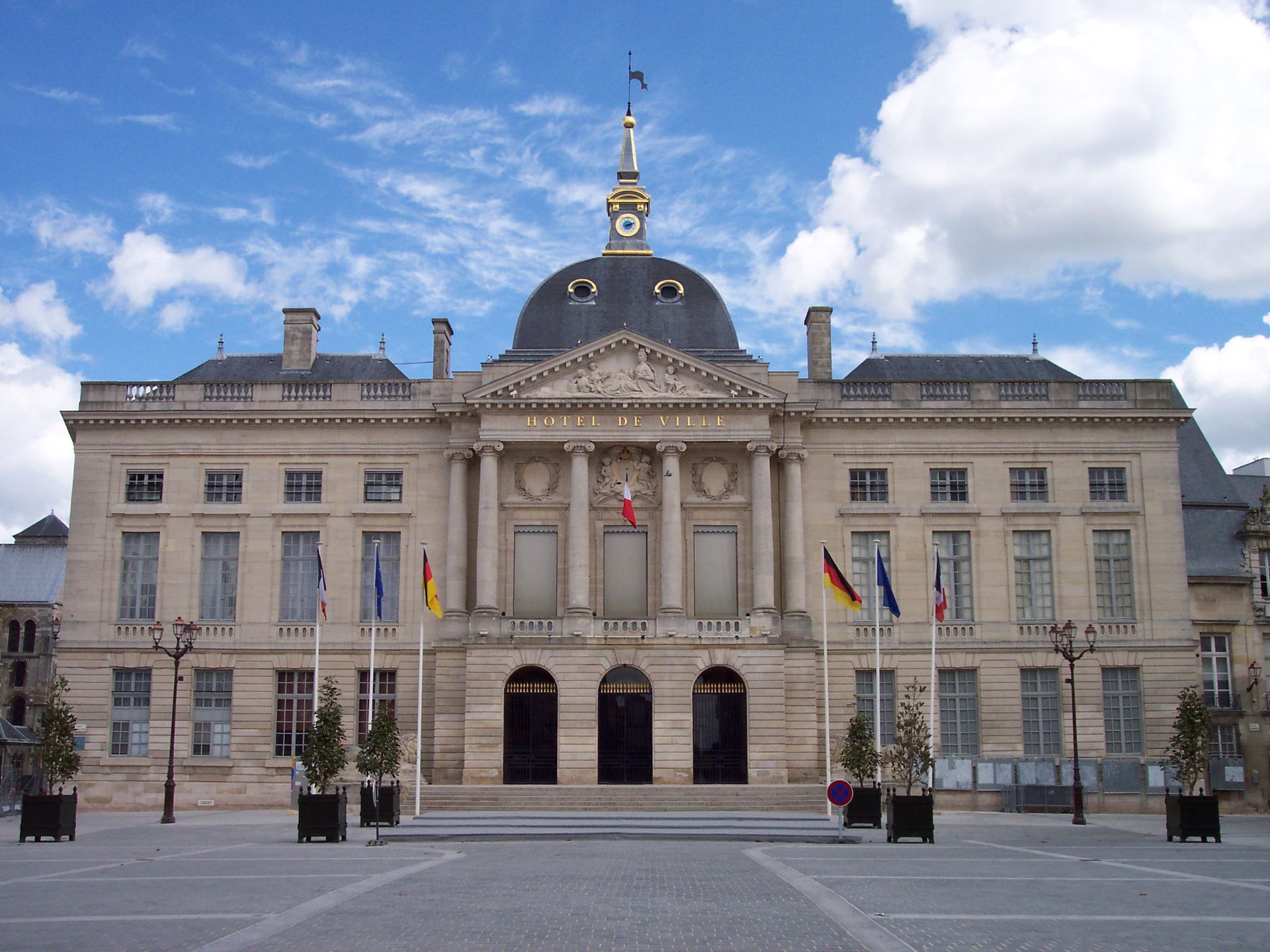 Town Hall of Châlons-en-Champagne (Marne region, France)