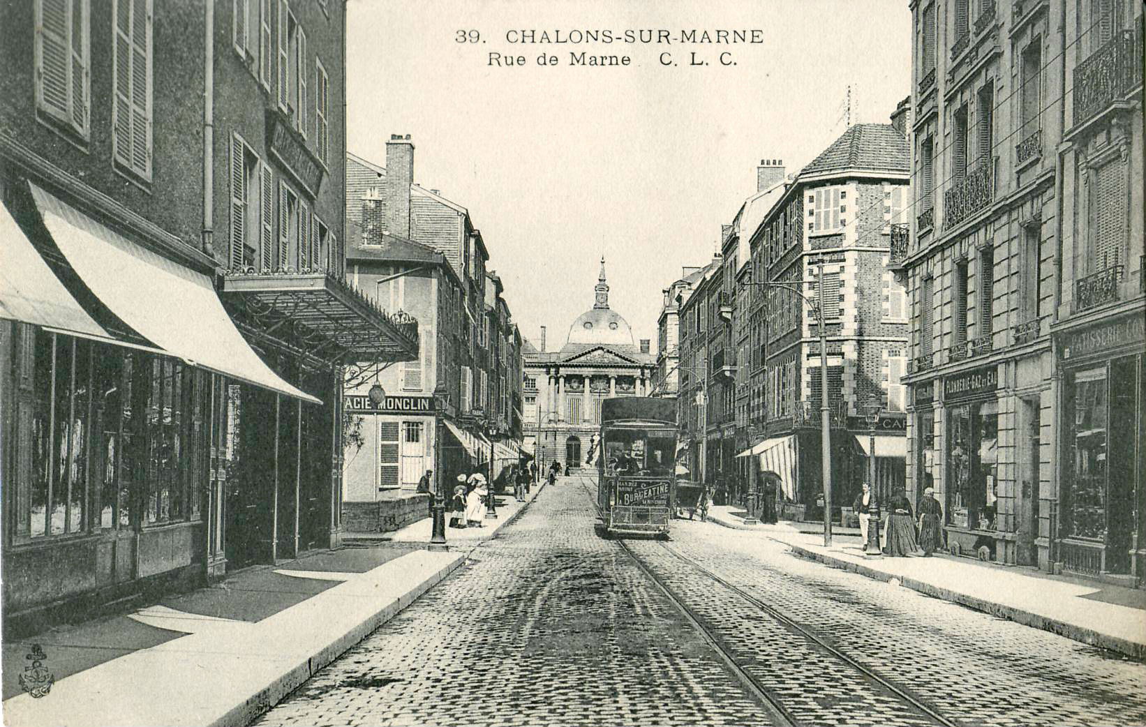 Carte postale ancienne éditée par Ancre, n°39 :CHÂLONS-SUR-MARN…