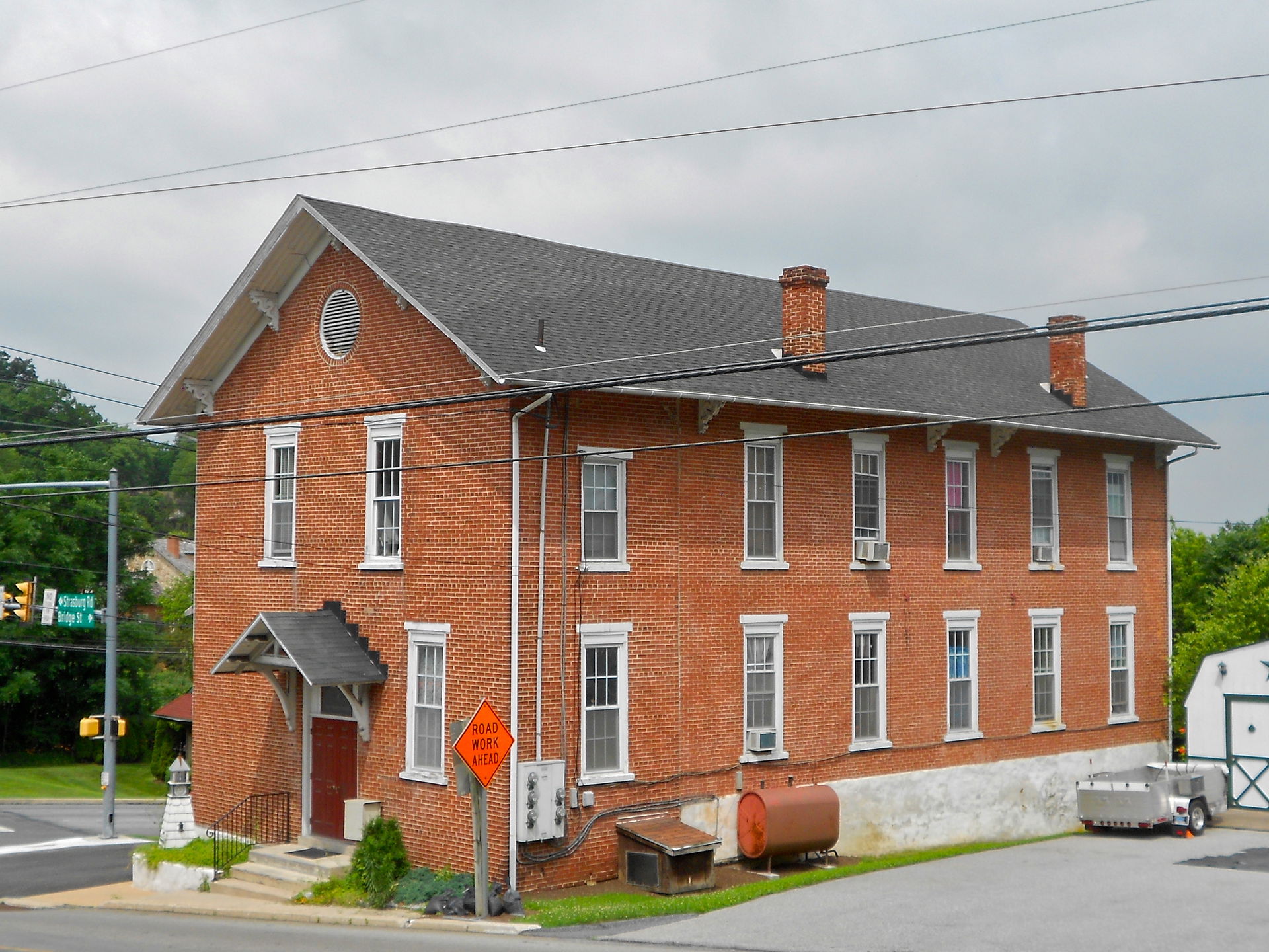 Building in the village of Gap, Pennsylvania