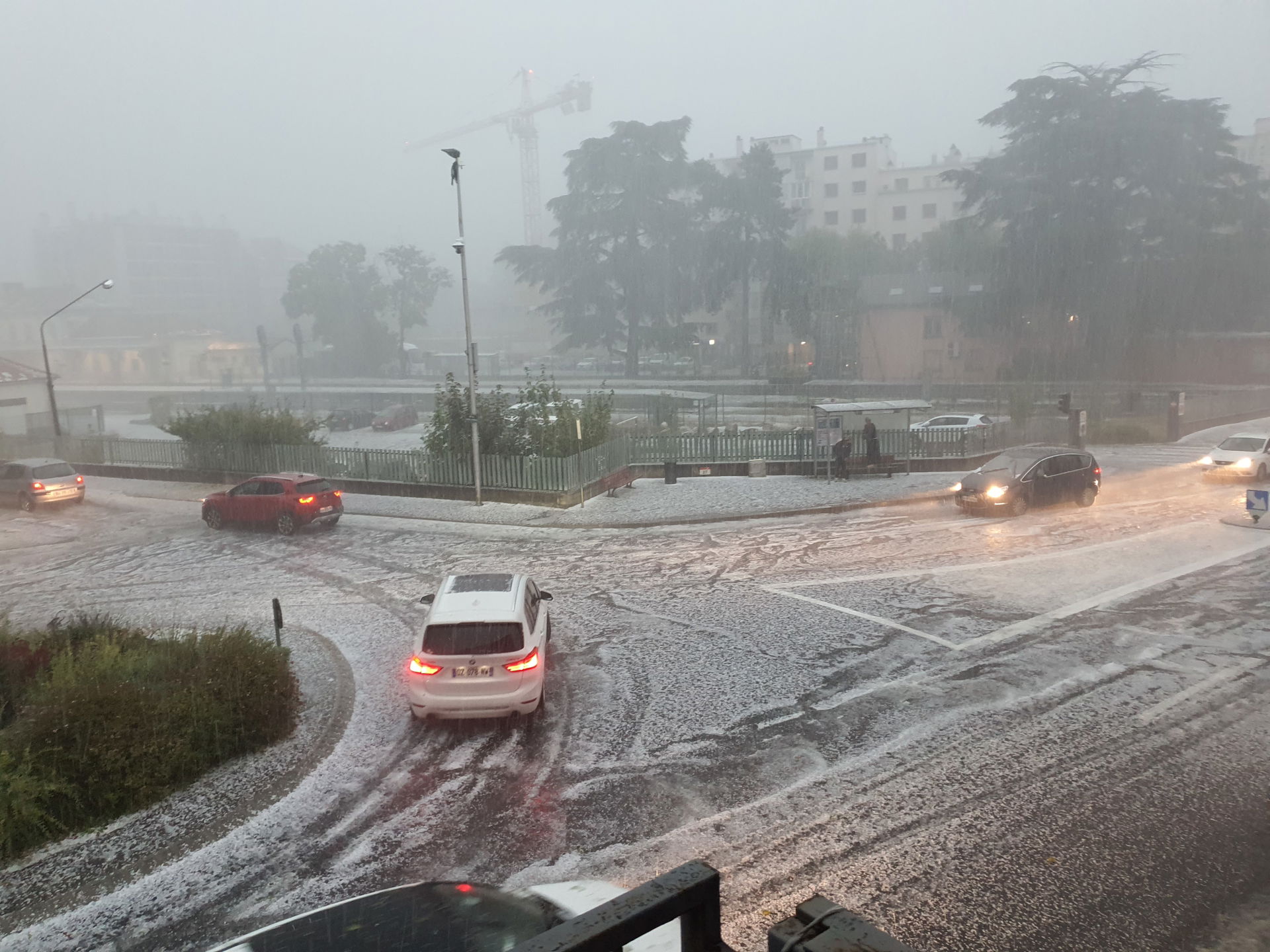 Hailstorm, Gap, France, September 2025